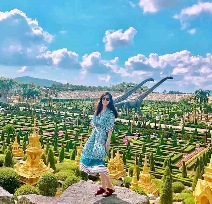 Mê say trước vẻ đẹp đặc sắc của công viên Nong Nooch